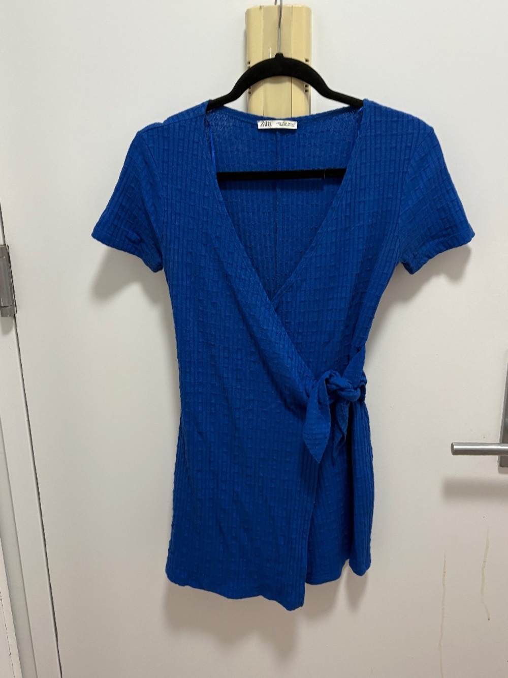 Zara Royal Blue Romper Sz Small